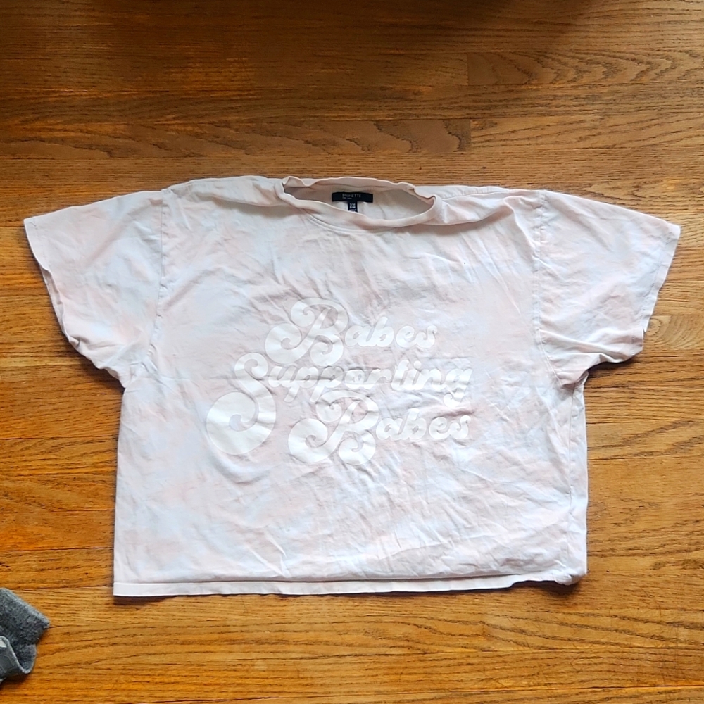 Boxy crop shirt